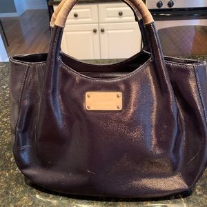 Kate Spade Black and Tan Handbag